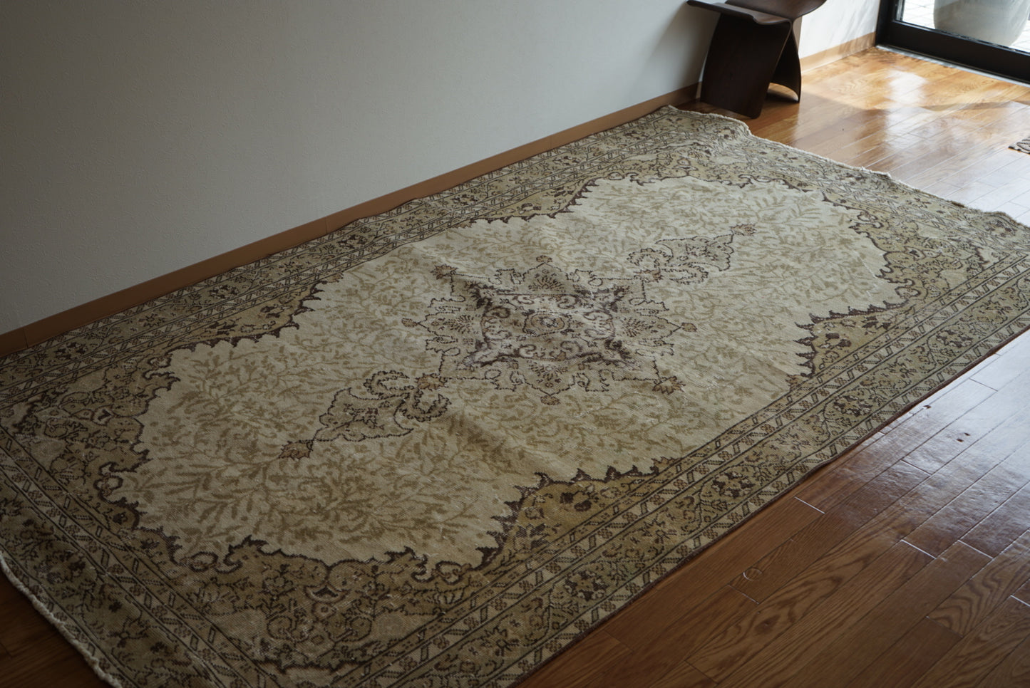 Türkiye Old Isparta Yellow 1960年代 280.5 × 168 cm No.TR25379