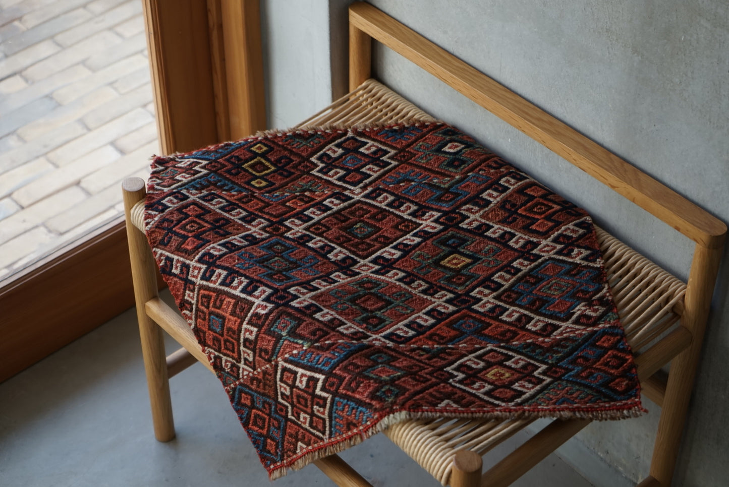 Türkiye Old Kurdistan Jajim Small size 1970年代 53 × 49 cm No.TR25233