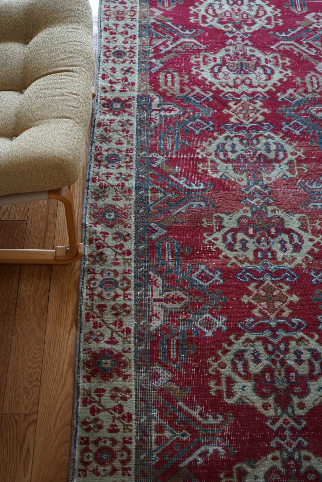 Türkiye Old Isparta RosePink 1960年代 251 × 147 cm No.TR25377