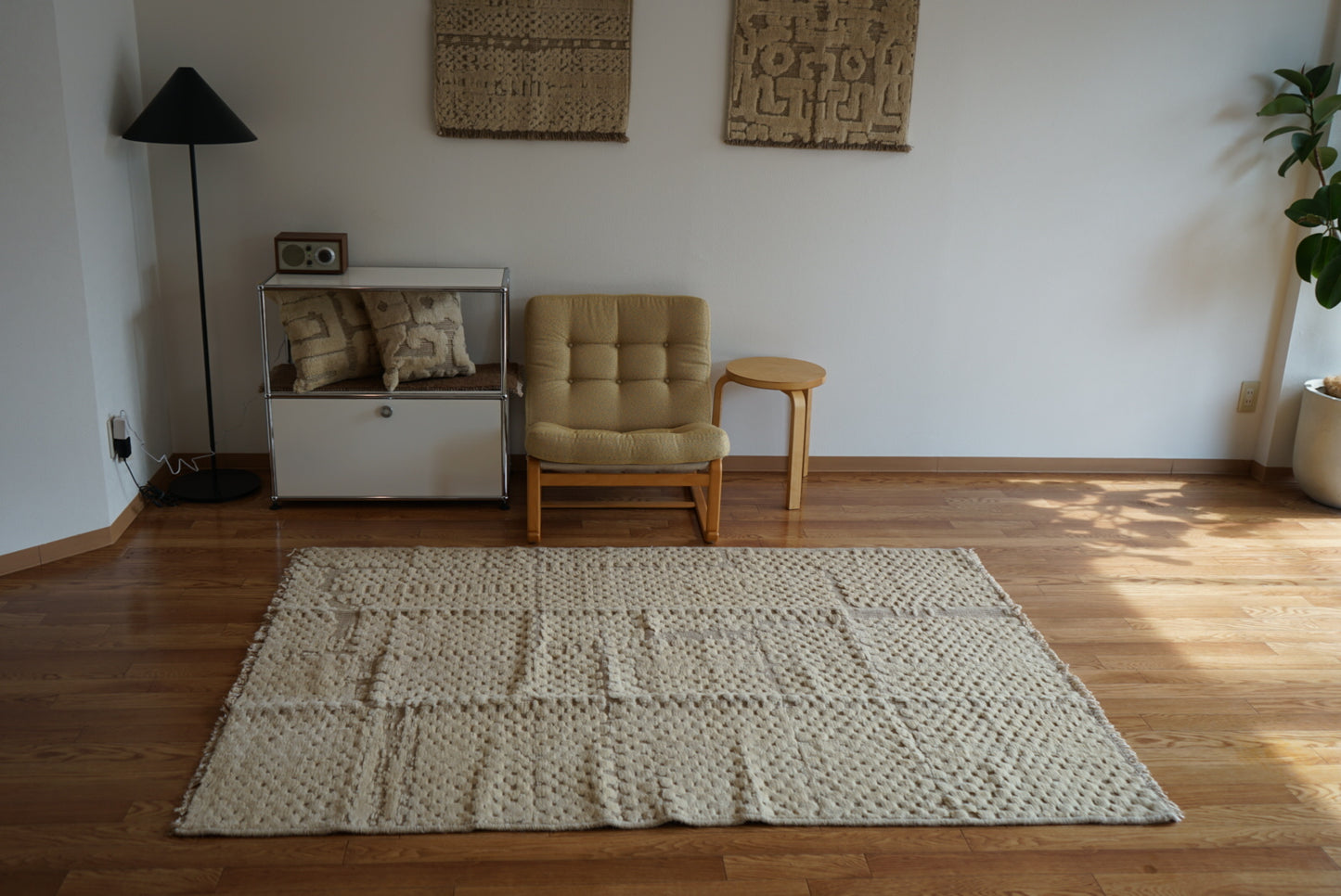 店頭販売 ORIGINAL IRAN QASHQAI KILIM LIVING SIZE " LAND " 190 × 140 cm
