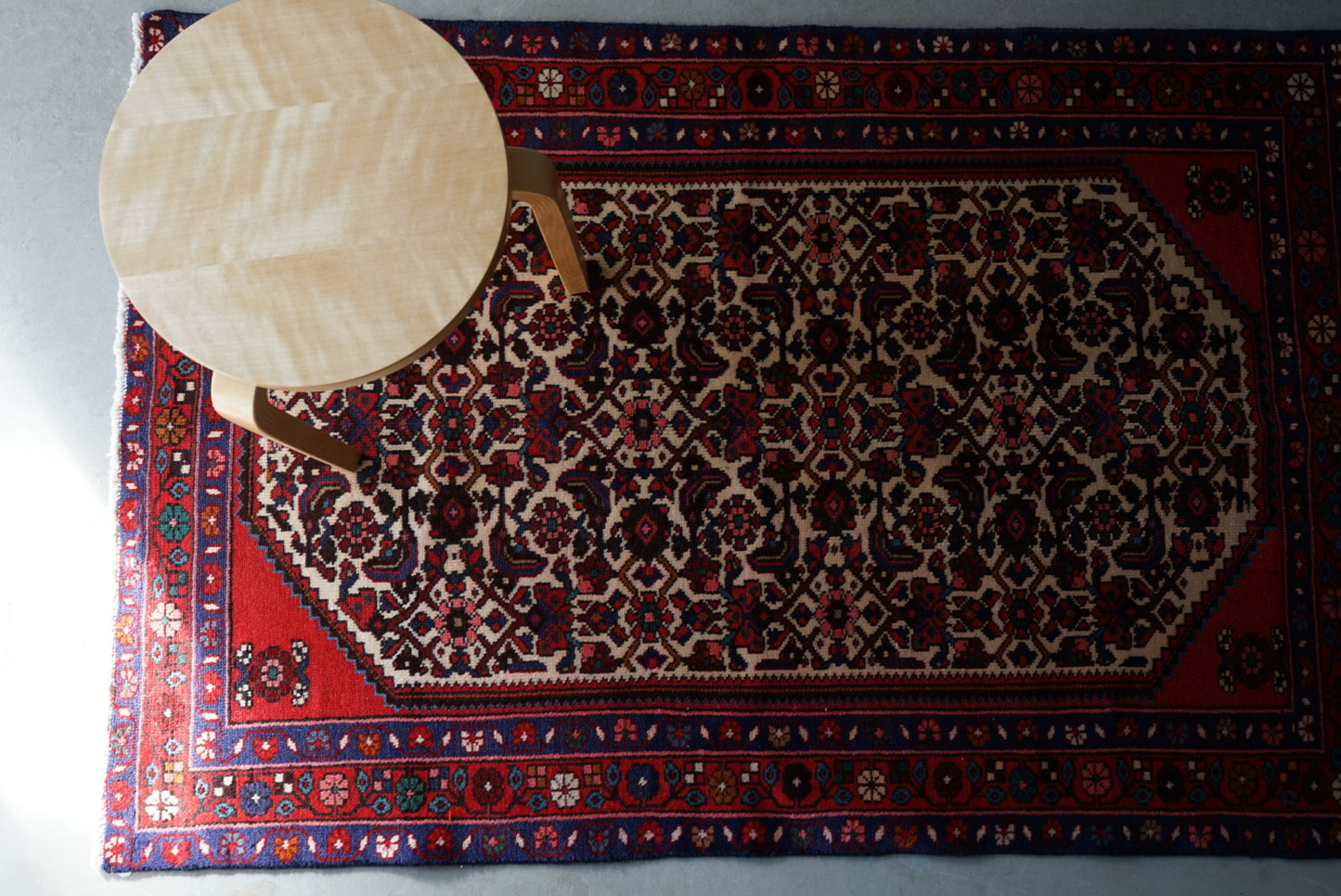 店頭販売 IRAN ANTIQUE RUDBAR 1895年代 150 × 99 cm / 4'9" × 3'2" ft