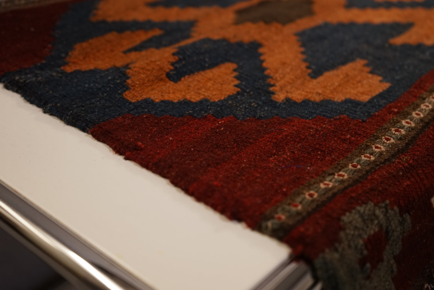 Türkiye Old Kilim Small size 1970年代 52 × 50 cm No.TR25234