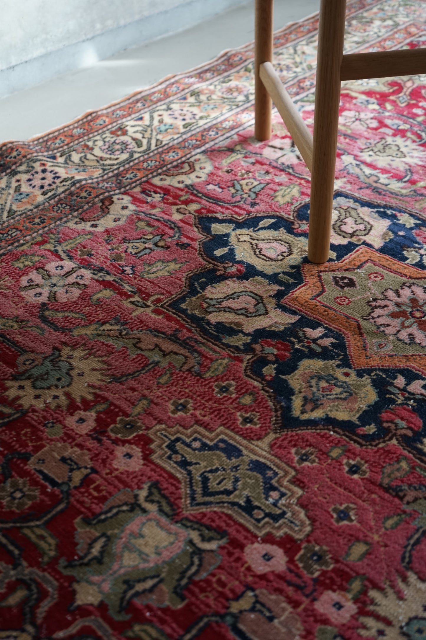 TURKEY OLD KAYSERI PINK 1950-1960年代 218 × 153 cm No.TR25192