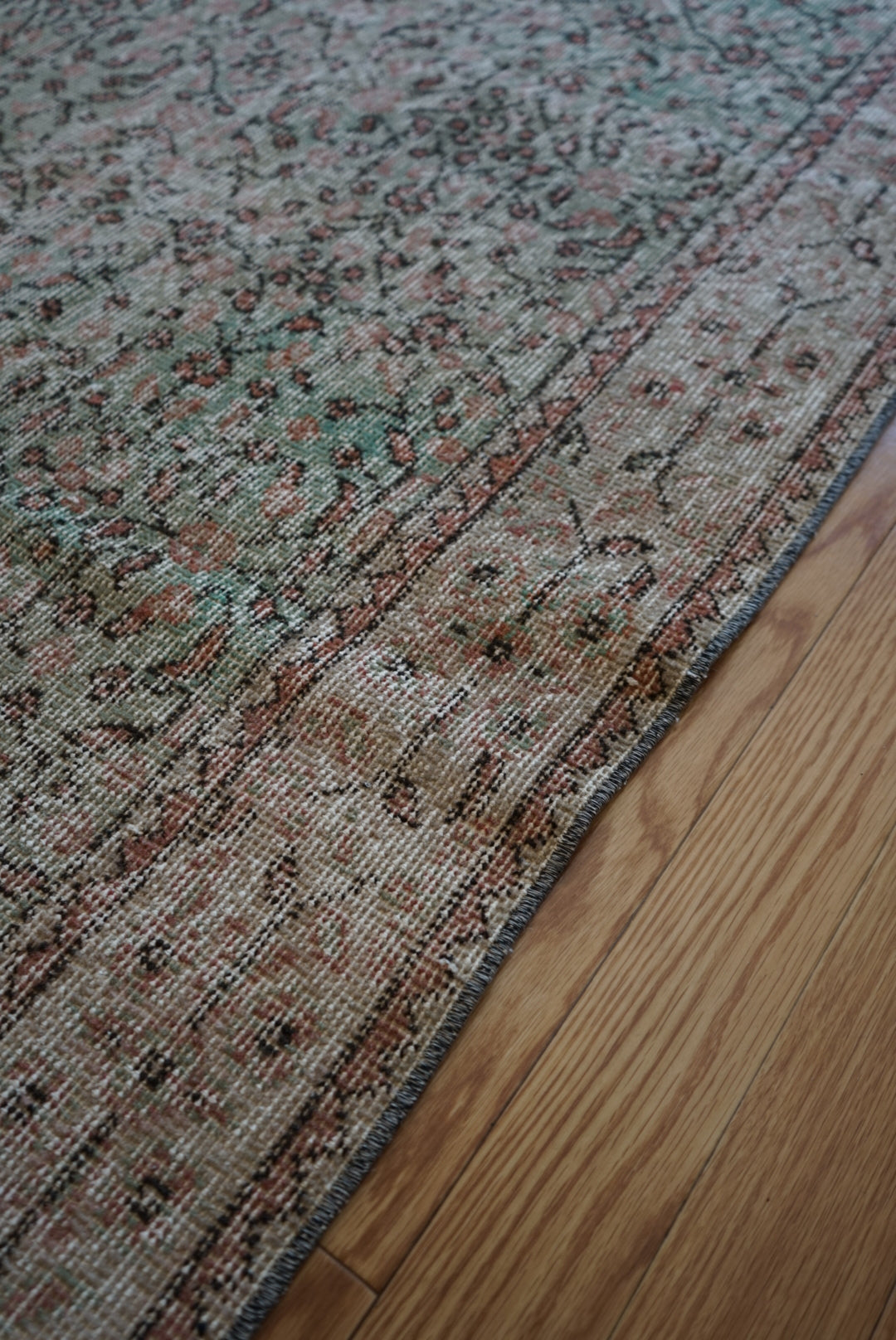 Türkiye Old Isparta Beige , Green 1970年代 203.5 × 114.5 cm No.TR25431