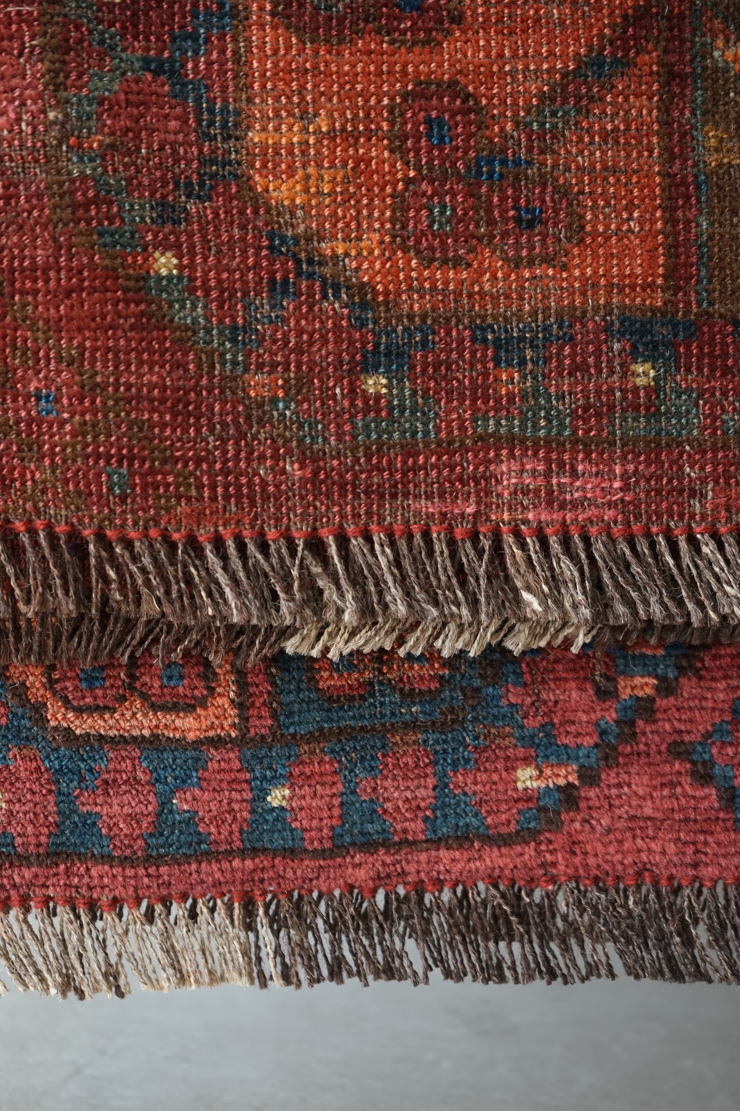 IRAN ANTIQUE TURKMEN ERSARI 1820年代 180 × 87 cm