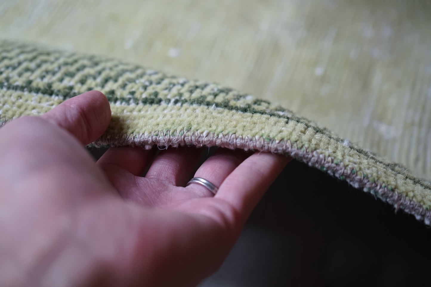 TURKEY OLD ISPARTA ARTICHOKE 1970年代 116 × 66 cm No.TR25201