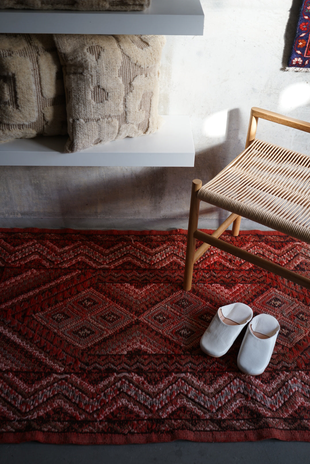 Türkiye Old Kilim Red 1970年代 180 × 88 cm No.TR25268