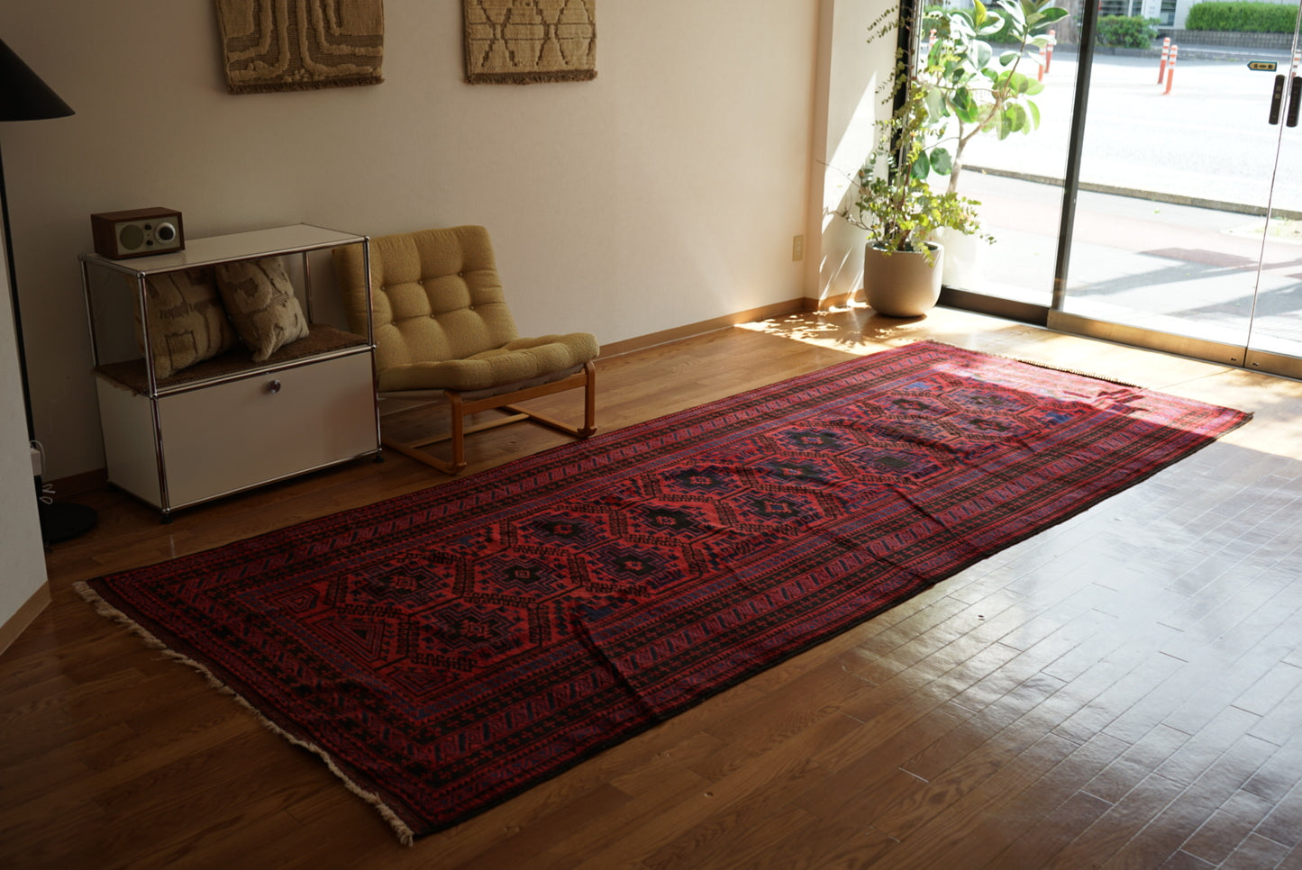 Afghanistan Vintage Baluch 1980年代 381 × 152 cm No.AF2529