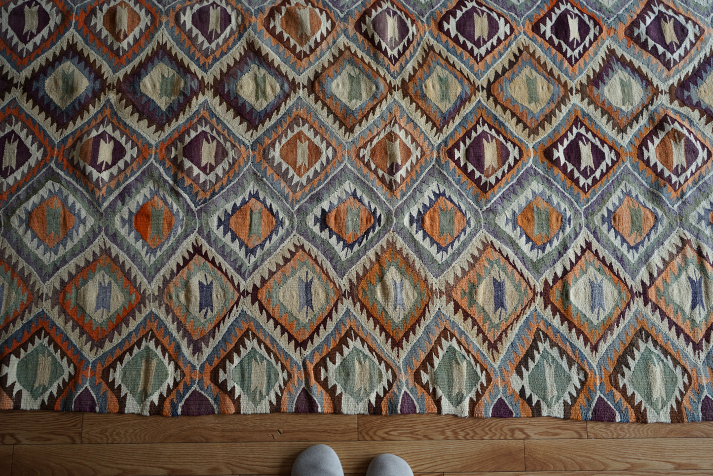 Türkiye Old Sivas Kilim 1960年代 314 × 165 cm