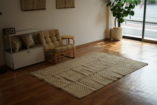 店頭販売 ORIGINAL IRAN QASHQAI KILIM LIVING SIZE " LAND " 190 × 140 cm