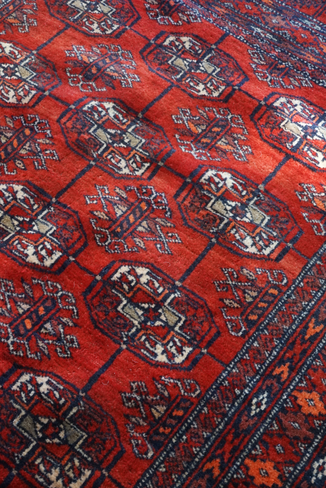 店頭販売 Afghanistan Old Turkmen 1960年代 202 × 137 cm  No.AF2532