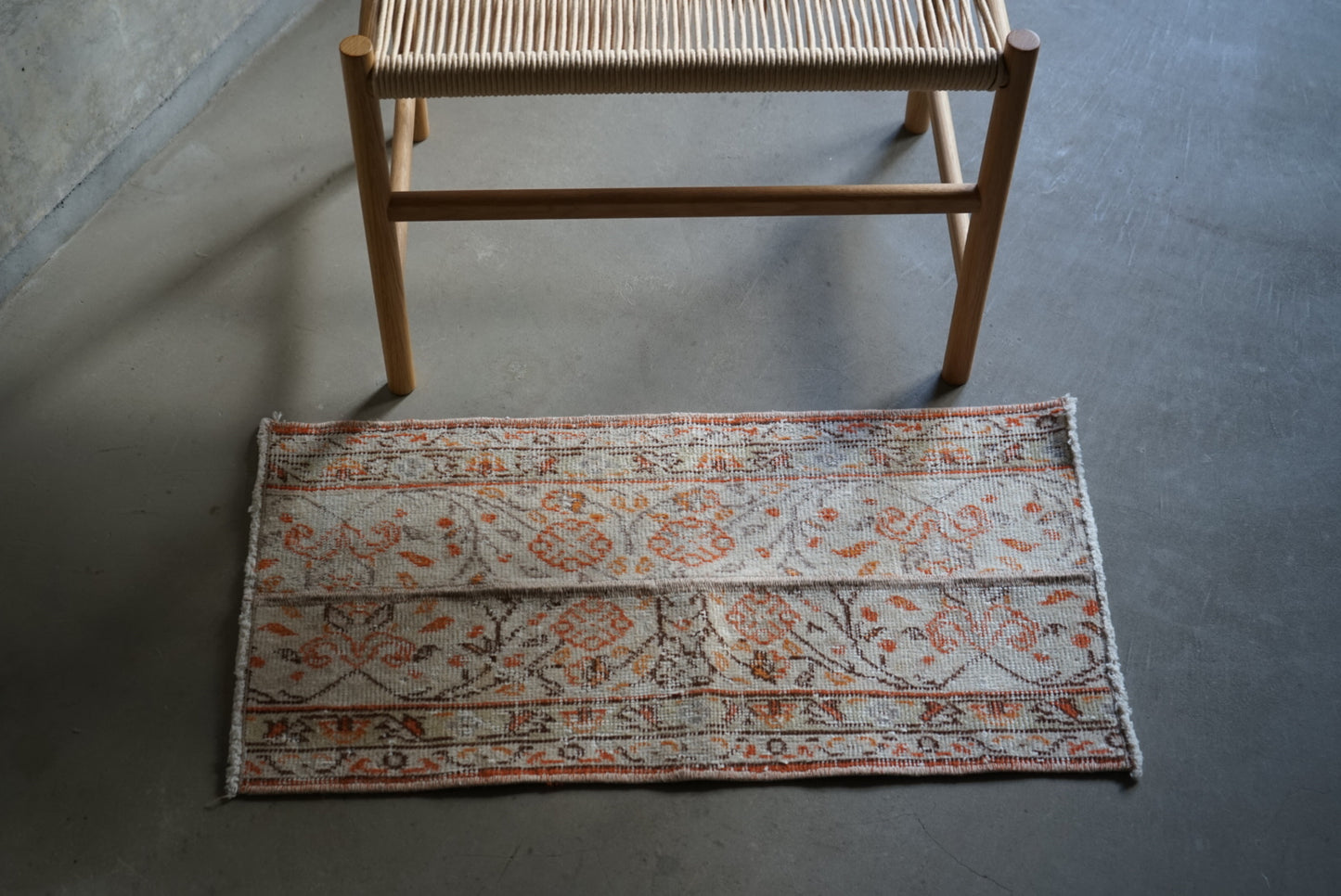 TURKEY VINTAGE SMALL RUG PATCHWORK 80 × 41 cm No.TR25163