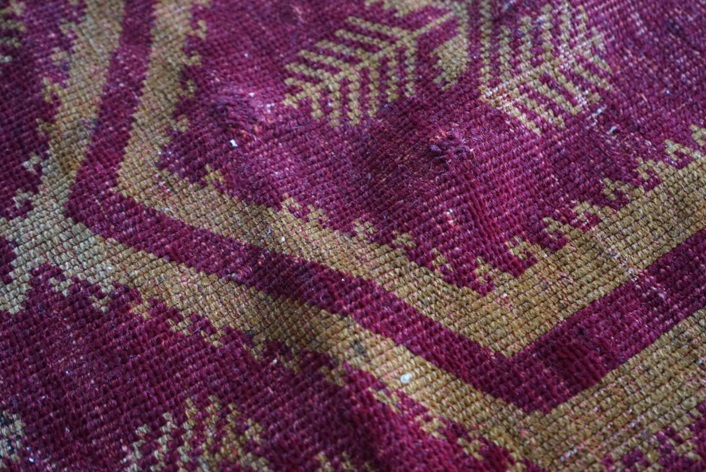Türkiye Old Oushak Red 110 × 92.5 cm No.TR25330