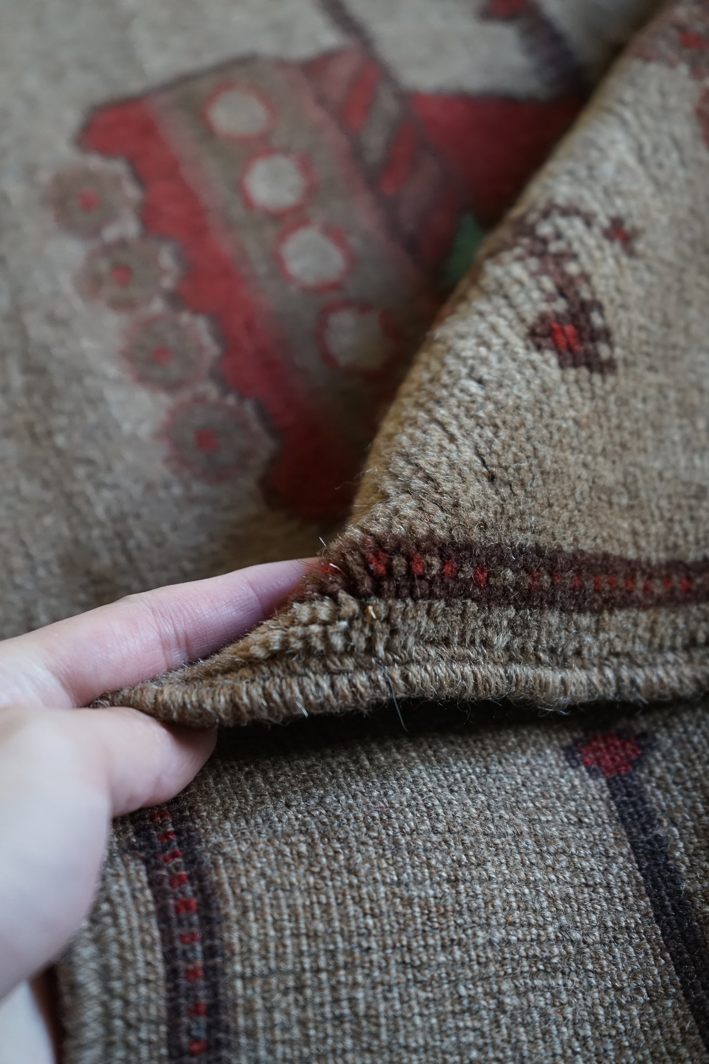 AFGHANISTAN VINTAGE WAR RUG 1980年代 149× 90 cm No.AF2512