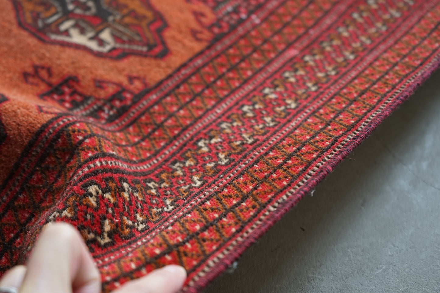 TURKEY OLD TURKMEN 1950-1970年代 195 × 123 cm No.TR2590