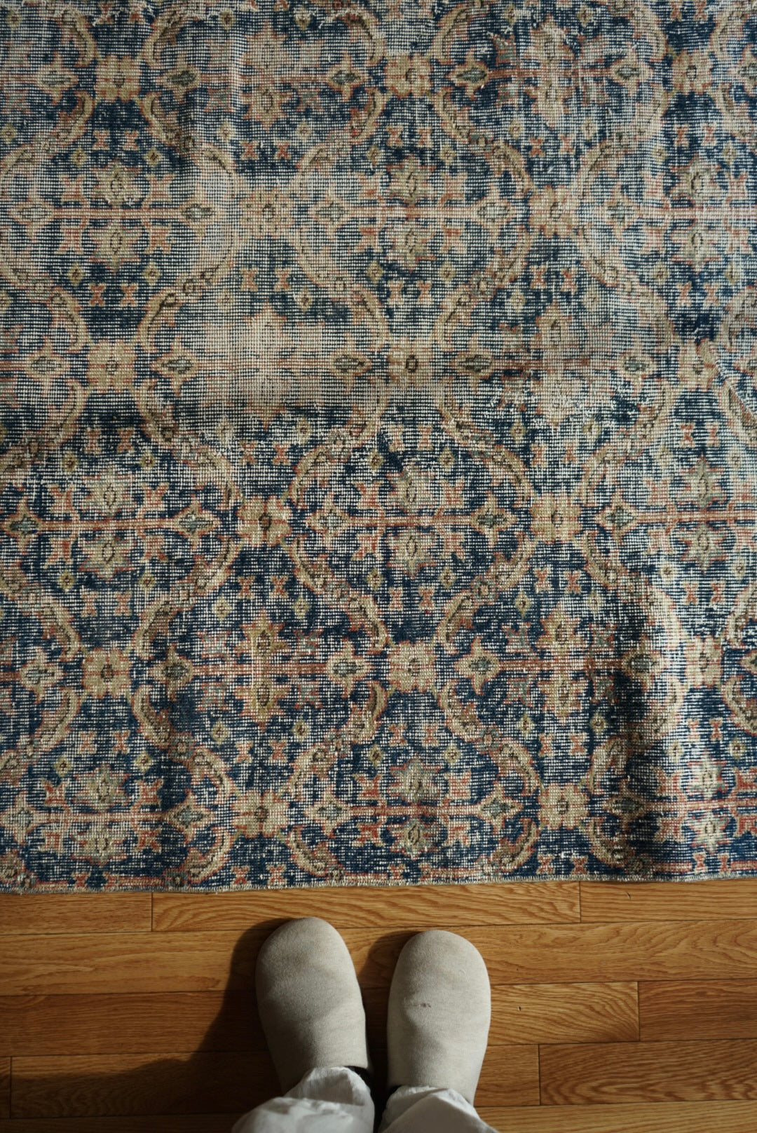Türkiye Old Isparta Blue 1970年代 255 × 176.5 cm No.TR25434
