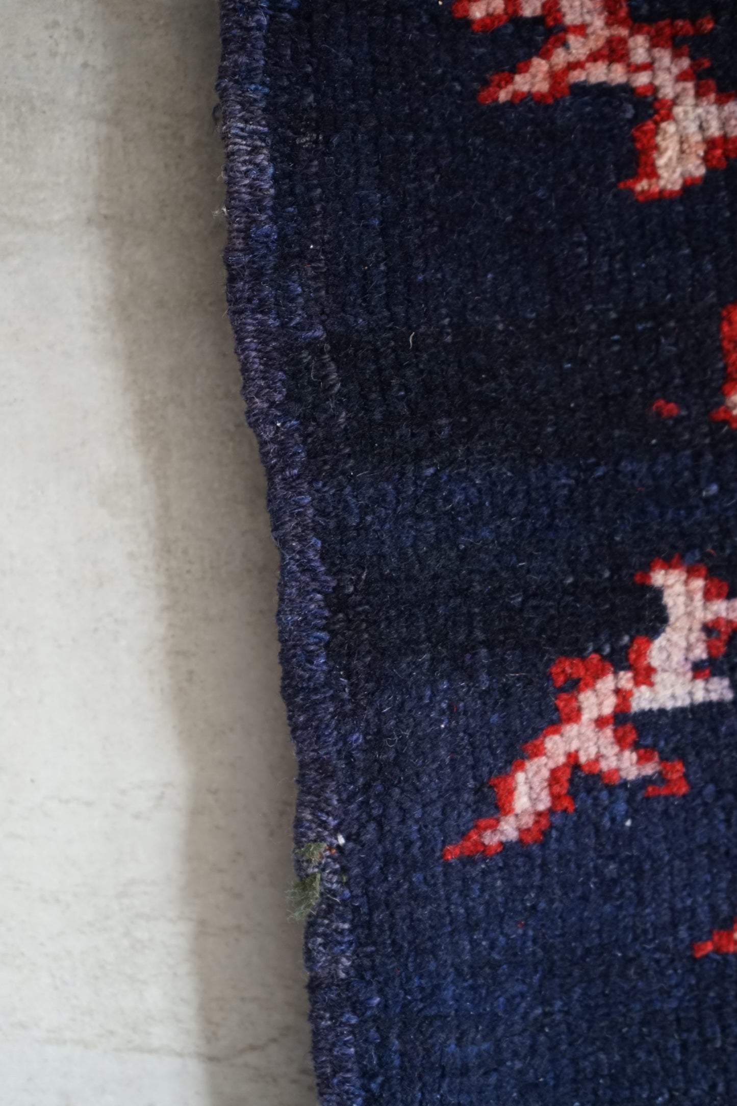 TURKEY OLD ISPARTA NAVY 1970年代 165 × 124 cm No.TR25211