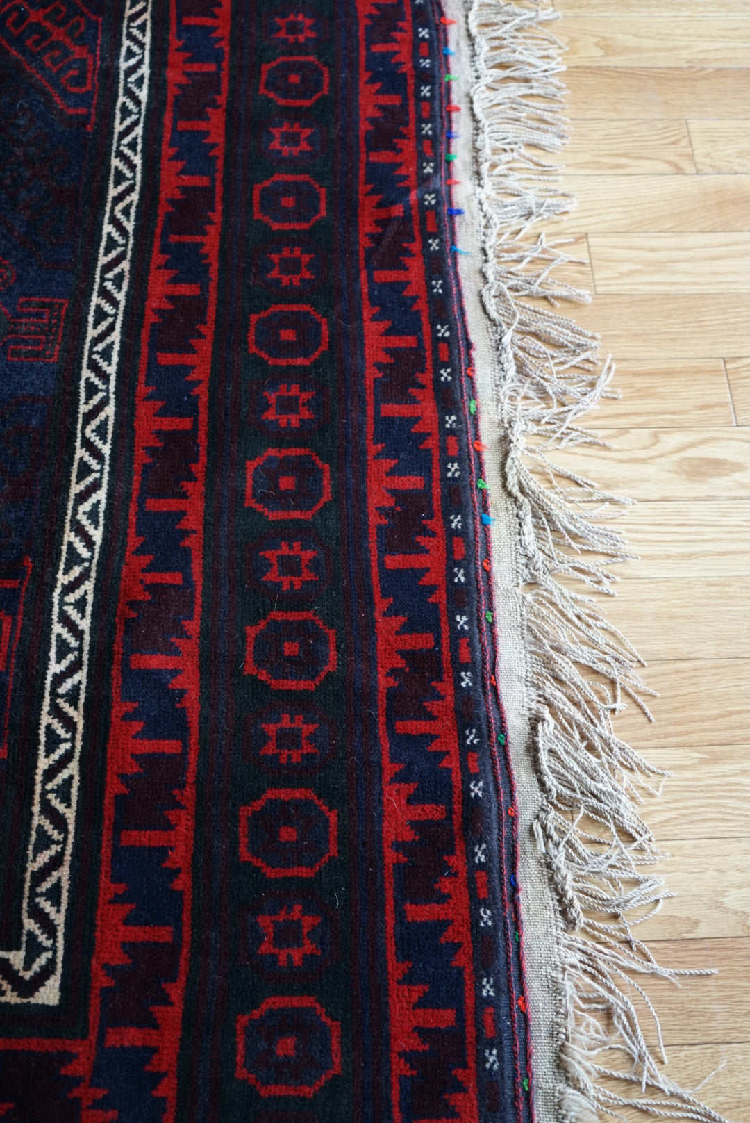 Afghanistan Vintage Baluch Zanjir 1980年代 358 × 190 cm  No.AF2530