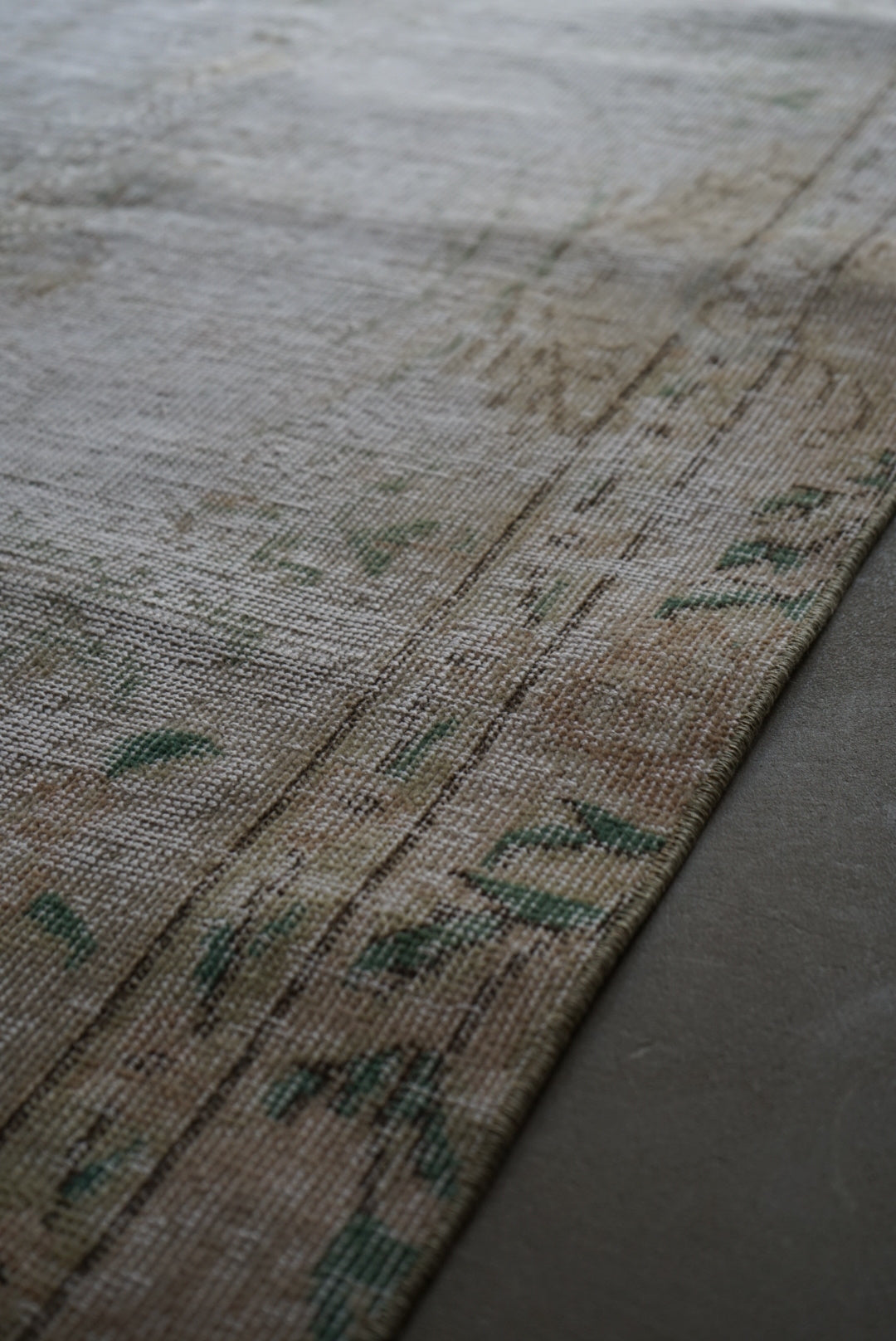 TURKEY OLD ISPARTA GREEN GARDEN 1970年代 189  × 101 cm No.TR25133