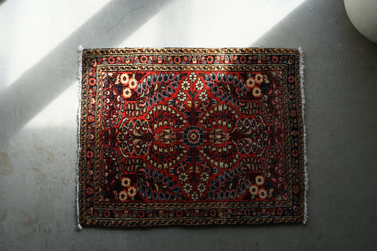 店舗販売 IRAN ANTIQUE LILIAN MOHAJERAN FARAHAN 1820年代 76 × 60.5 cm