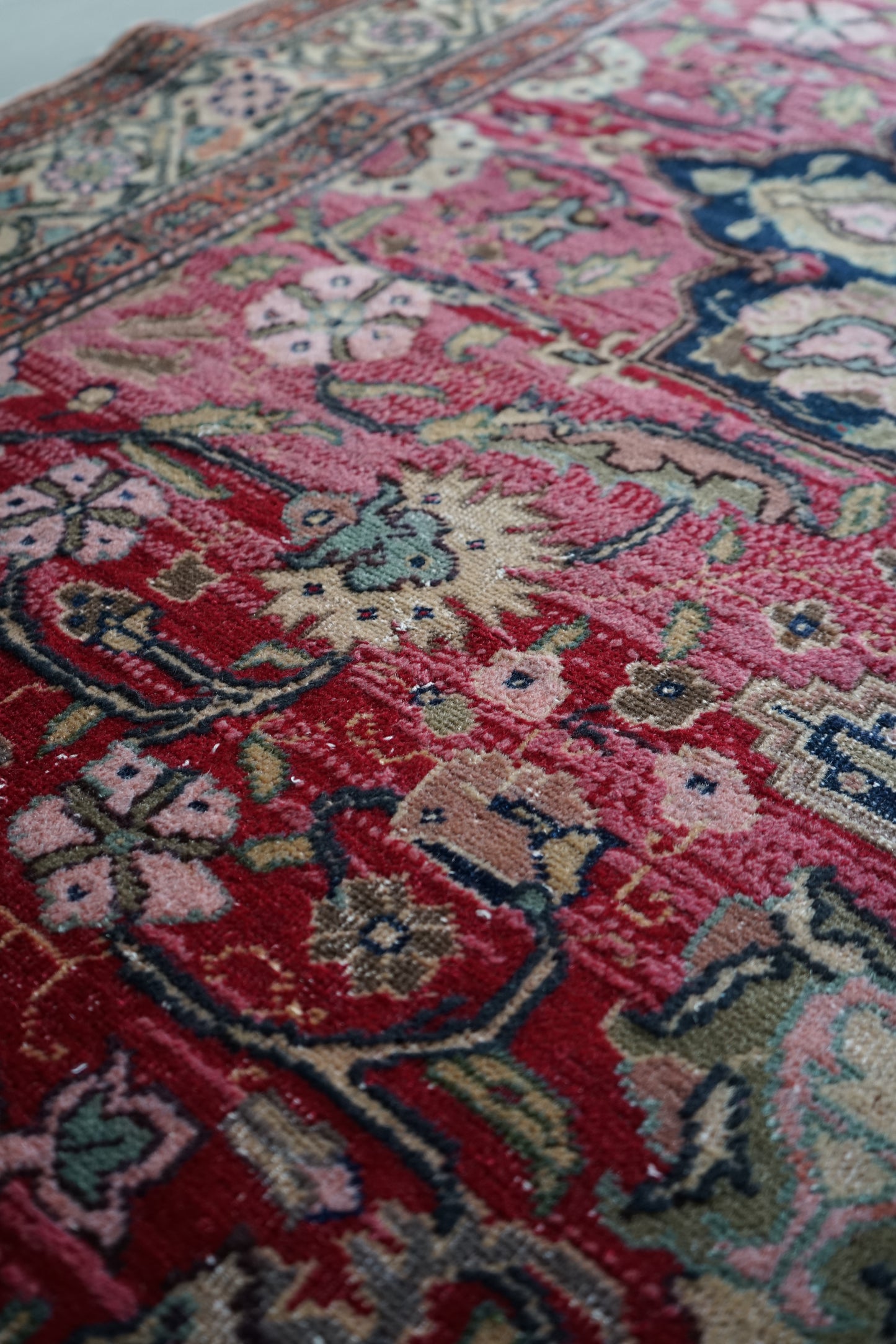 TURKEY OLD KAYSERI PINK 1950-1960年代 218 × 153 cm No.TR25192