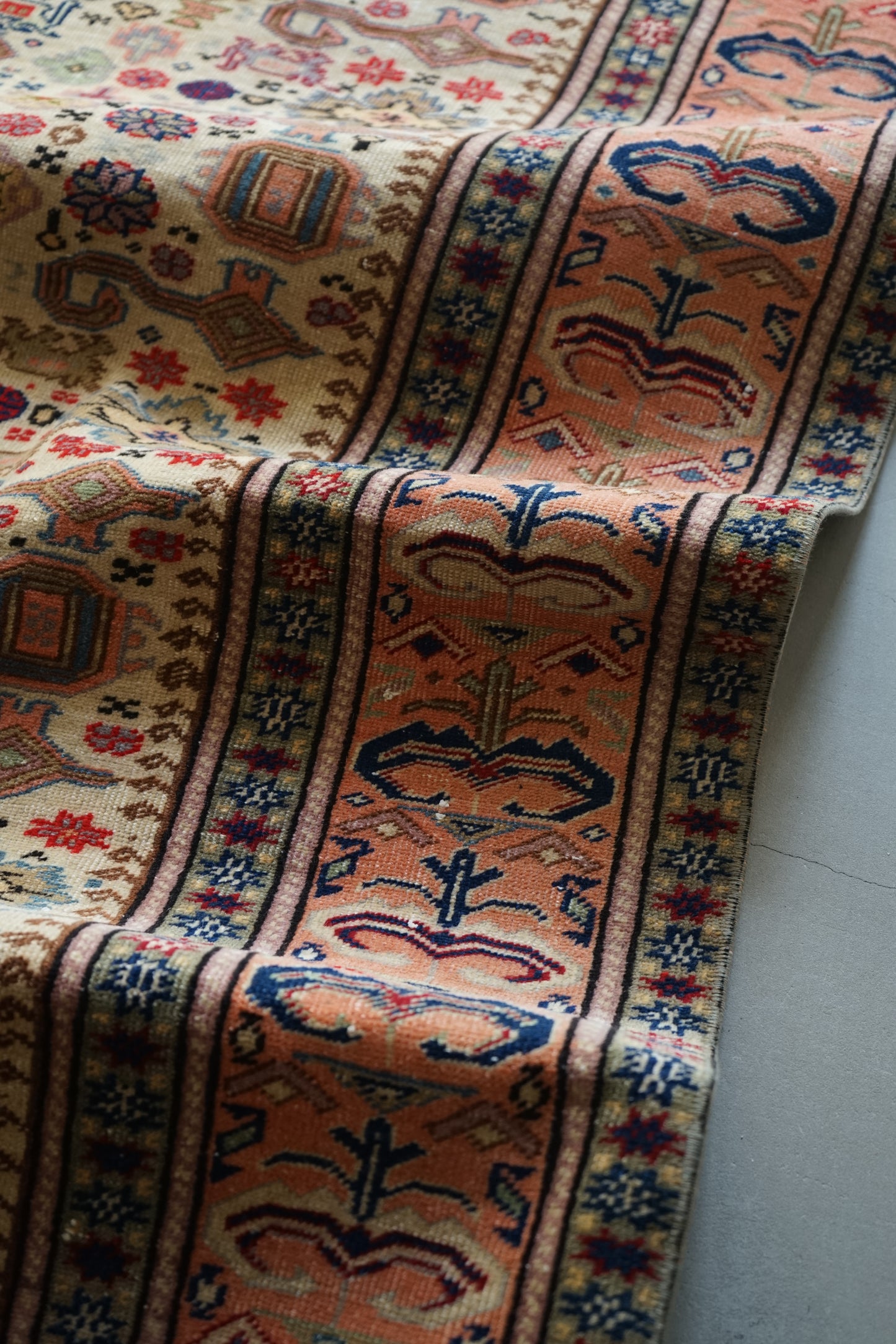 TURKEY OLD KAYSERI PINK 1950-1960年代 212 × 145 cm No.TR25190