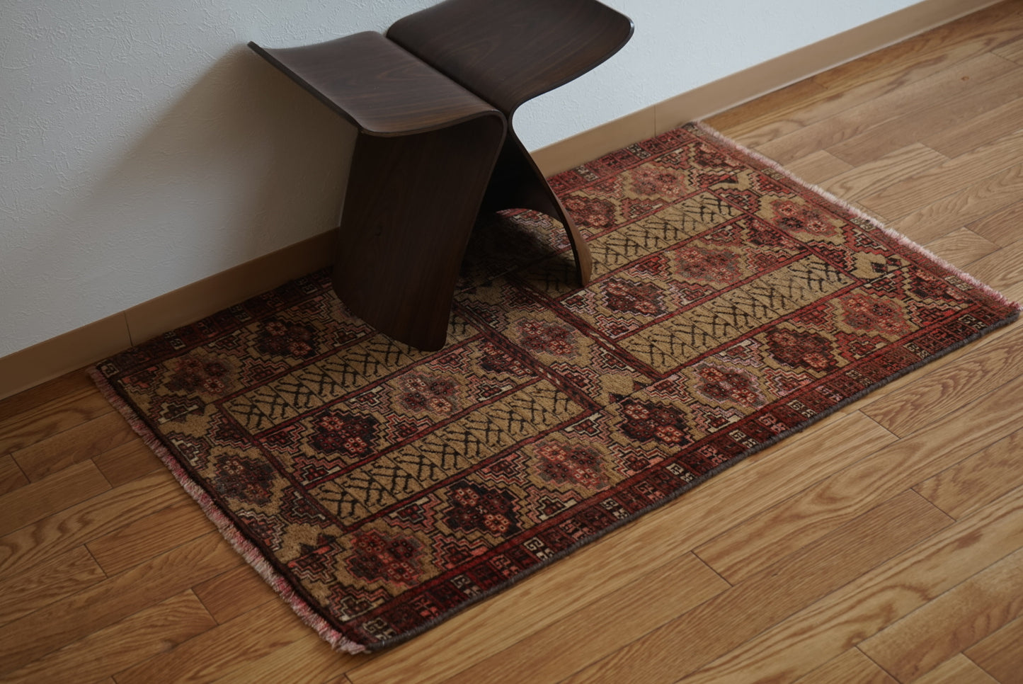 AFGHANISTAN OLD TURKMEN PARDA 1955年代 103 × 71 cm No.AF2514