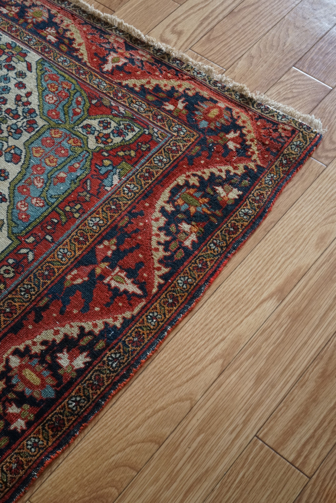 店頭販売 Türkiye Old Kemaliye Flower Medallion 1930年代 186 × 108 cm No.TR25457