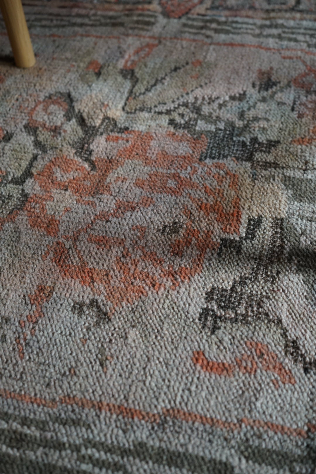 TURKEY OLD ISPARTA ROSE FLOWER 1950-1960年代 161 × 107.5 cm No.TR25129