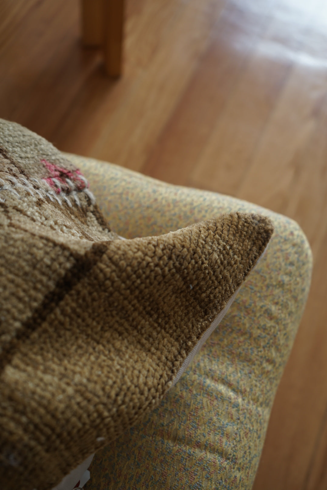 Türkiye Old Cushion Cover Patchwork Beige Brown 50 × 49 cm No.TR25418