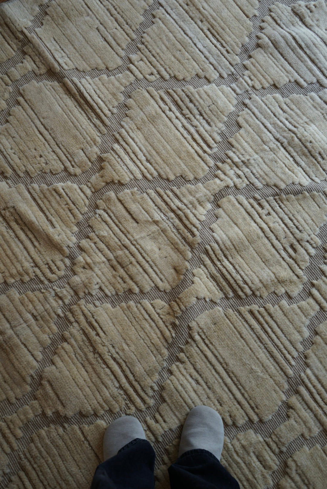 店頭販売 ORIGINAL IRAN QASHQAI KILIM LIVING SIZE " DIAMOND " 200 × 200 cm