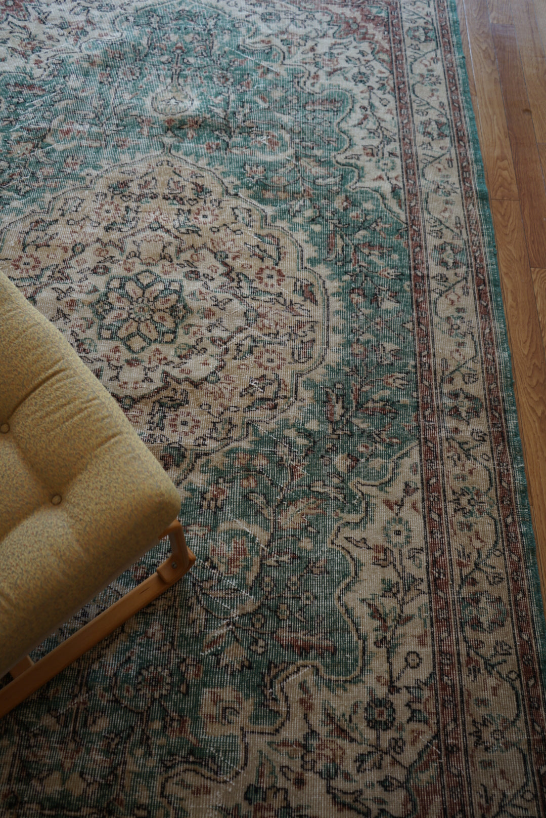 Türkiye Old Isparta EmeraldGreen 1970年代 267 × 169 cm No.TR25275