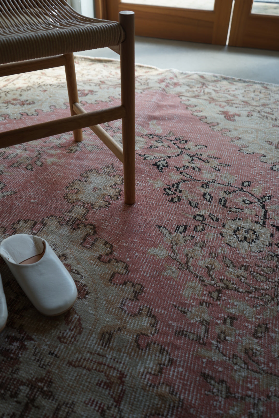 Türkiye Old Isparta Pink 1970年代 312 × 182 cm No.TR25266