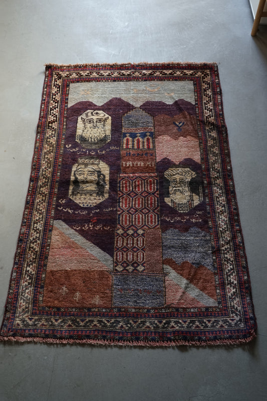 AFGHANISTAN OLD BALUCH MINARET OF JAM 1970年代 133 × 87 cm No.AF2510