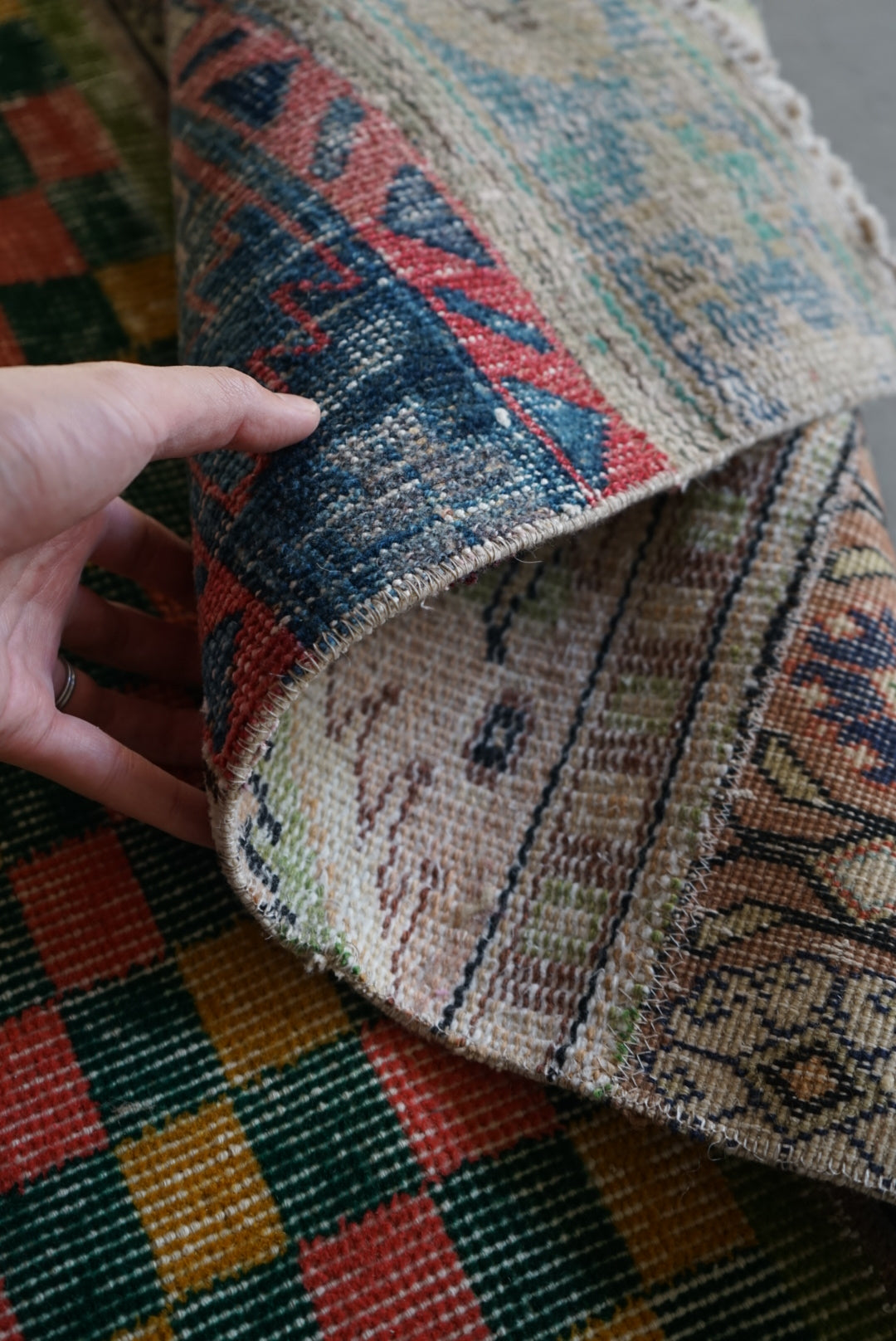 Türkiye Old Isparta Patchwork Runner Size 1970年代 176 × 69 cm No.TR25236