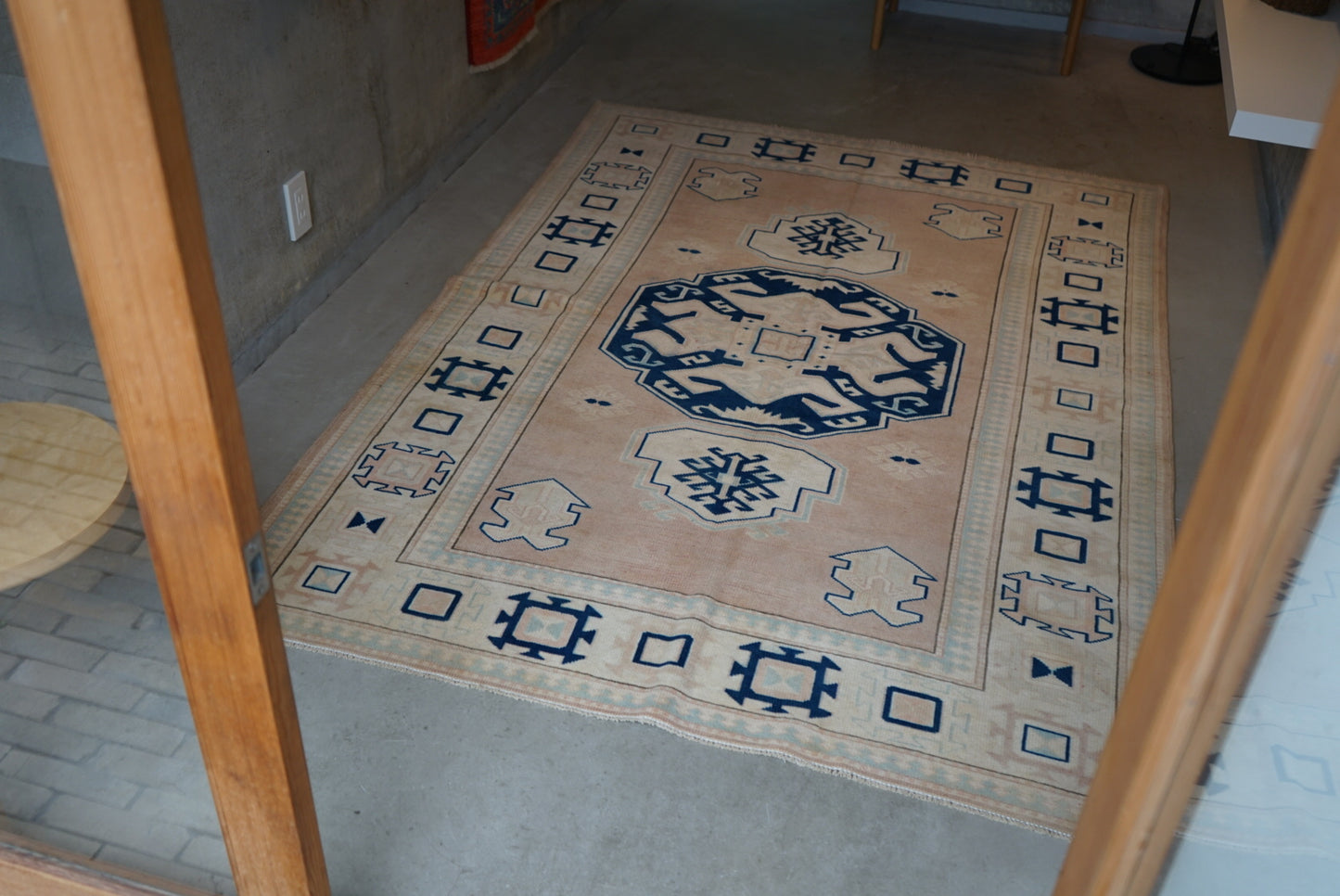 TURKEY OLD ANATORIA BEIGE 1970年代 210 × 150 cm No.TR25156