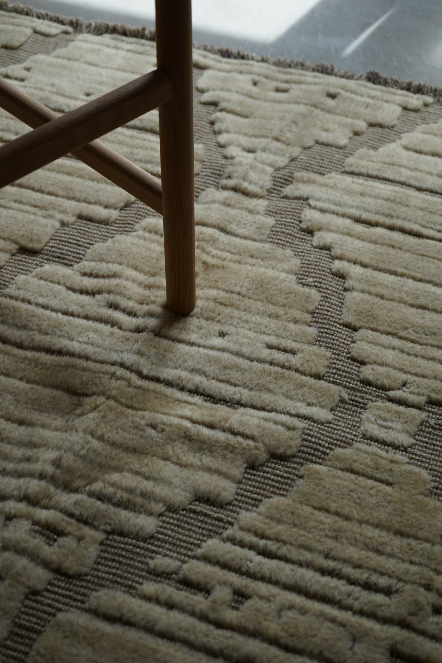 店頭販売 ORIGINAL IRAN QASHQAI KILIM LIVING SIZE " DIAMOND " 200 × 200 cm