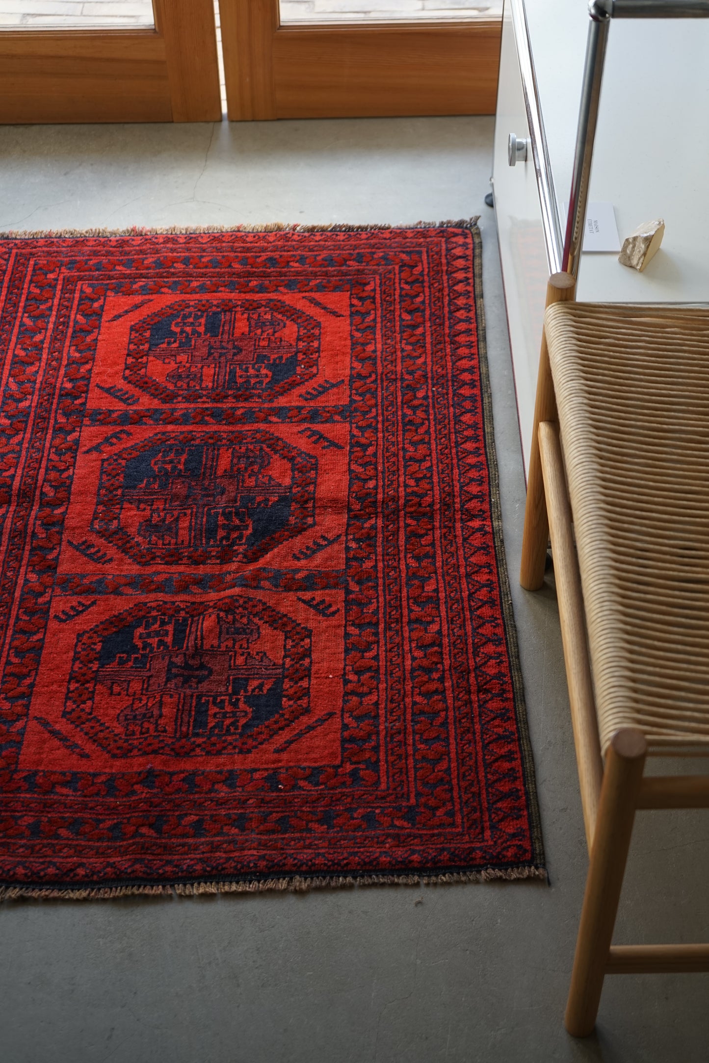 AFGHANISTAN OLD TURKMEN ELEPHANT FOOT 1970年代 112 × 75 cm No.AF2515