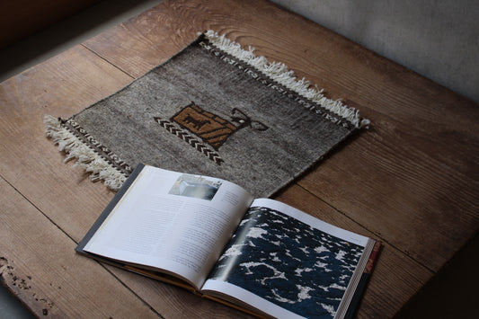 IRAN NEW SHIRAZ QASHQAI KILIM VANI 45×46cm【No.53】