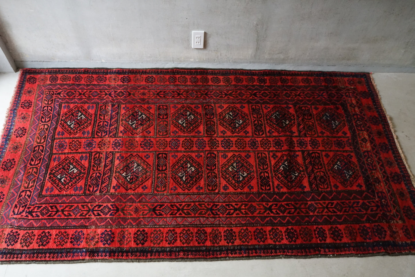 AFGHANISTAN OLD BALUCH 1955年代 222×123cm