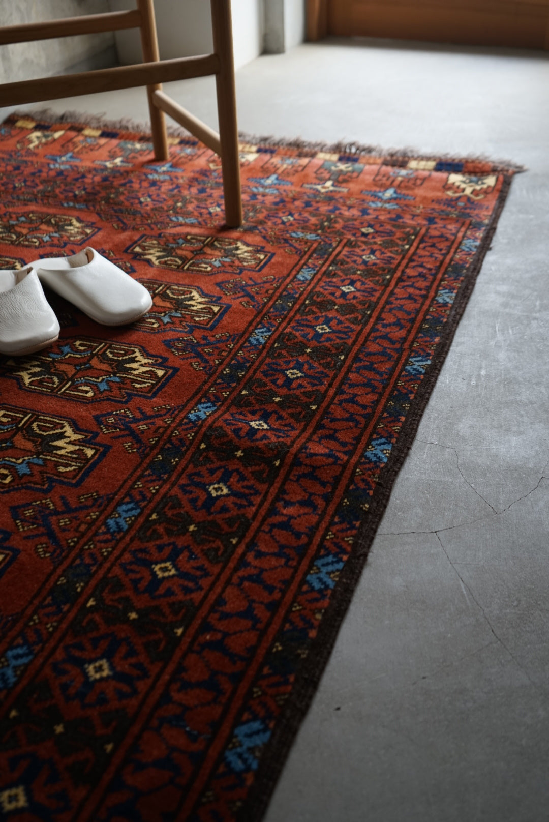 店頭販売 Türkiye Old Turkmen 1950年代 189 × 114 cm No.TR25249