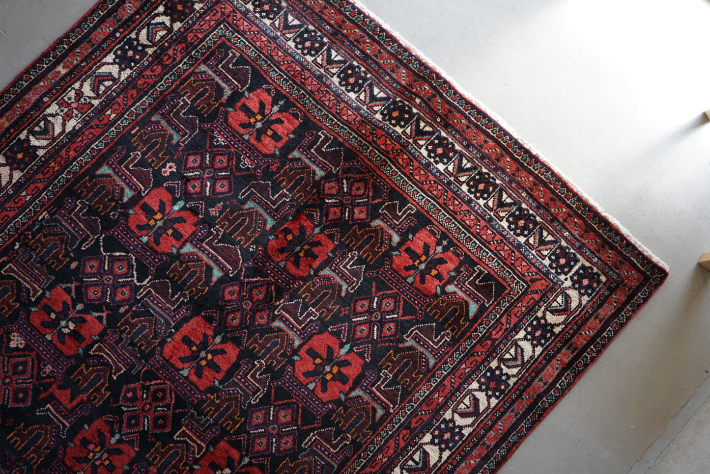 店頭販売 IRAN ANTIQUE SHIRJAN 1920年代 182×144cm