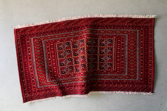 IRAN ANTIQUE TURKMEN 1910年代 118×61cm