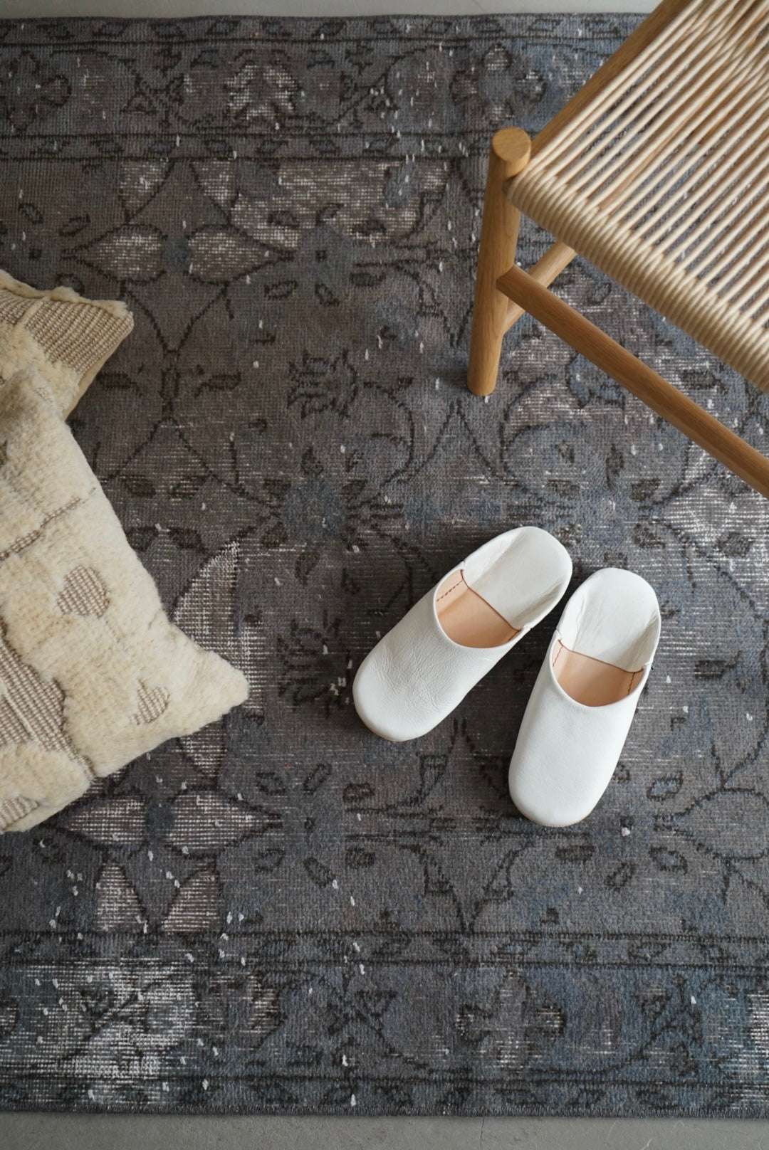 TURKEY OLD CHARCOAL GREY 1970年代 200 × 112 cm No.TR25154