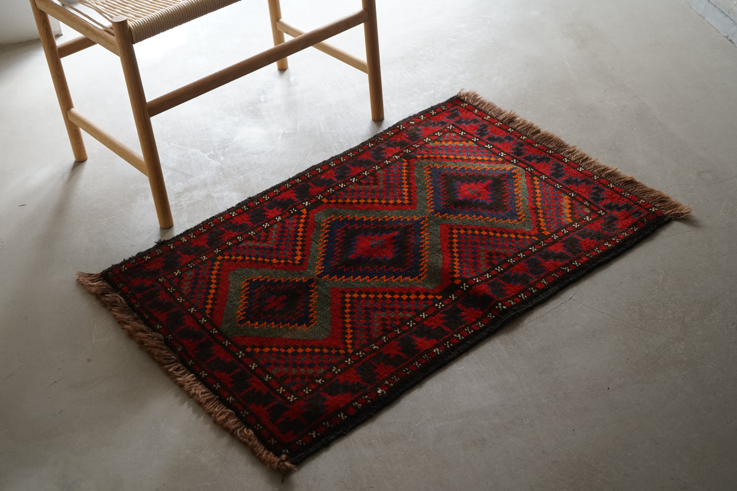 AFGHANISTAN BALUCH DOOR SIZE 1970-1980年代 93 × 64 cm