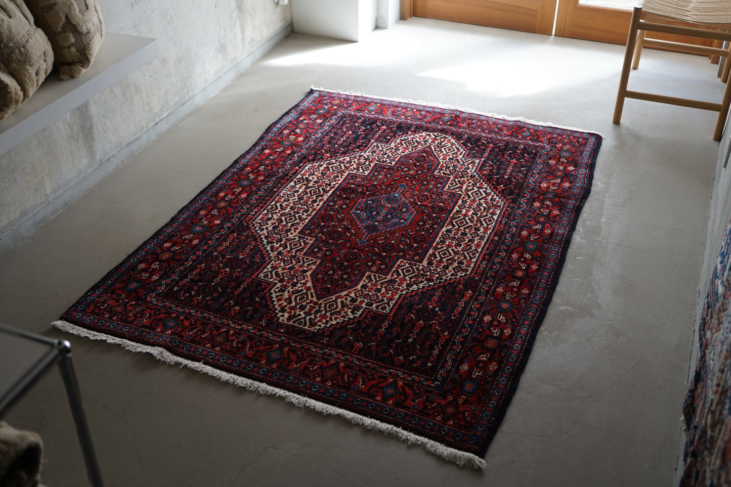 TURKEY OLD SANANDAJI DESIGN 1950年代 164 × 120 cm No.TR25110