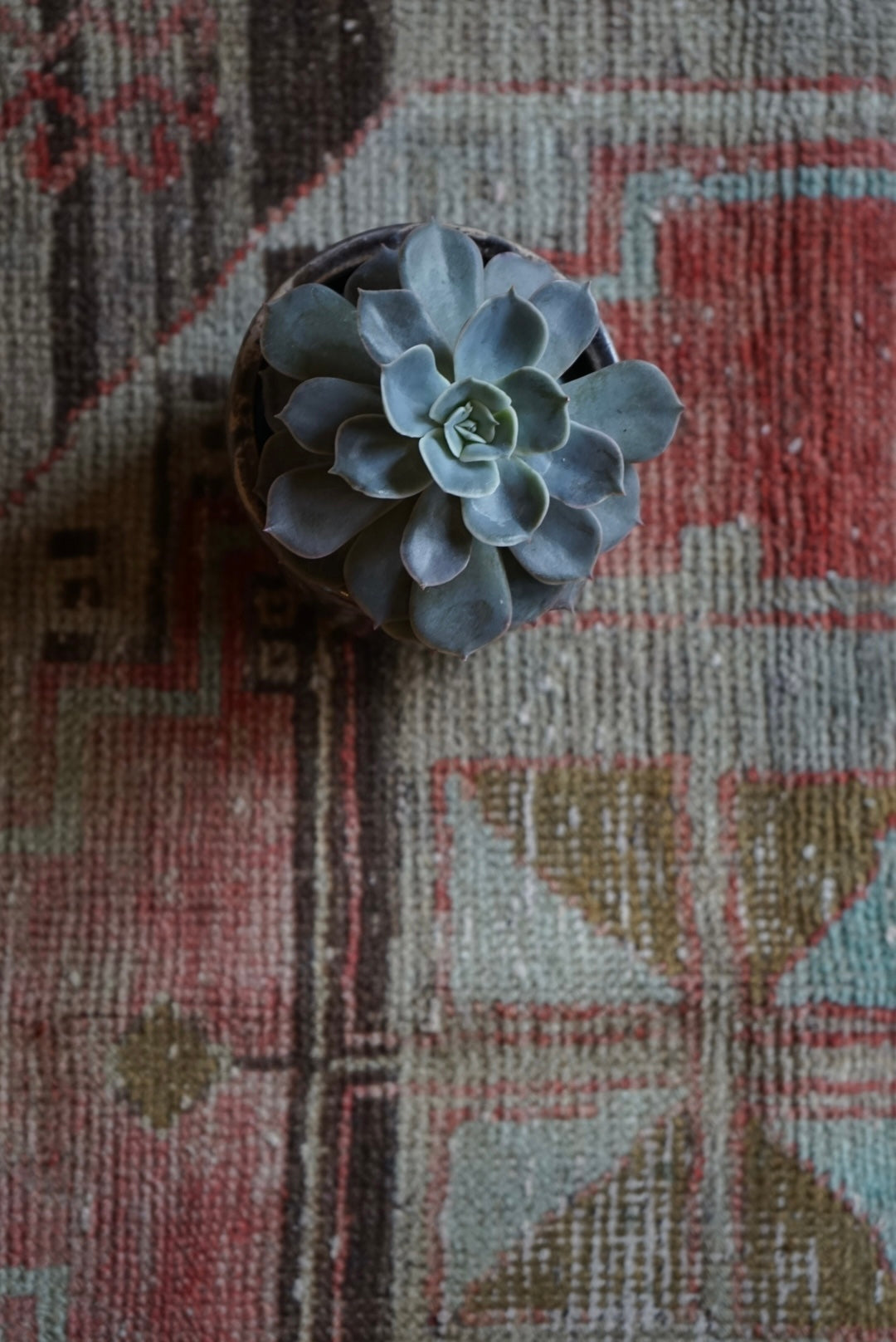 TURKEY VINTAGE SMALL RUG ANATORIA 114 × 94 cm No.TR25186