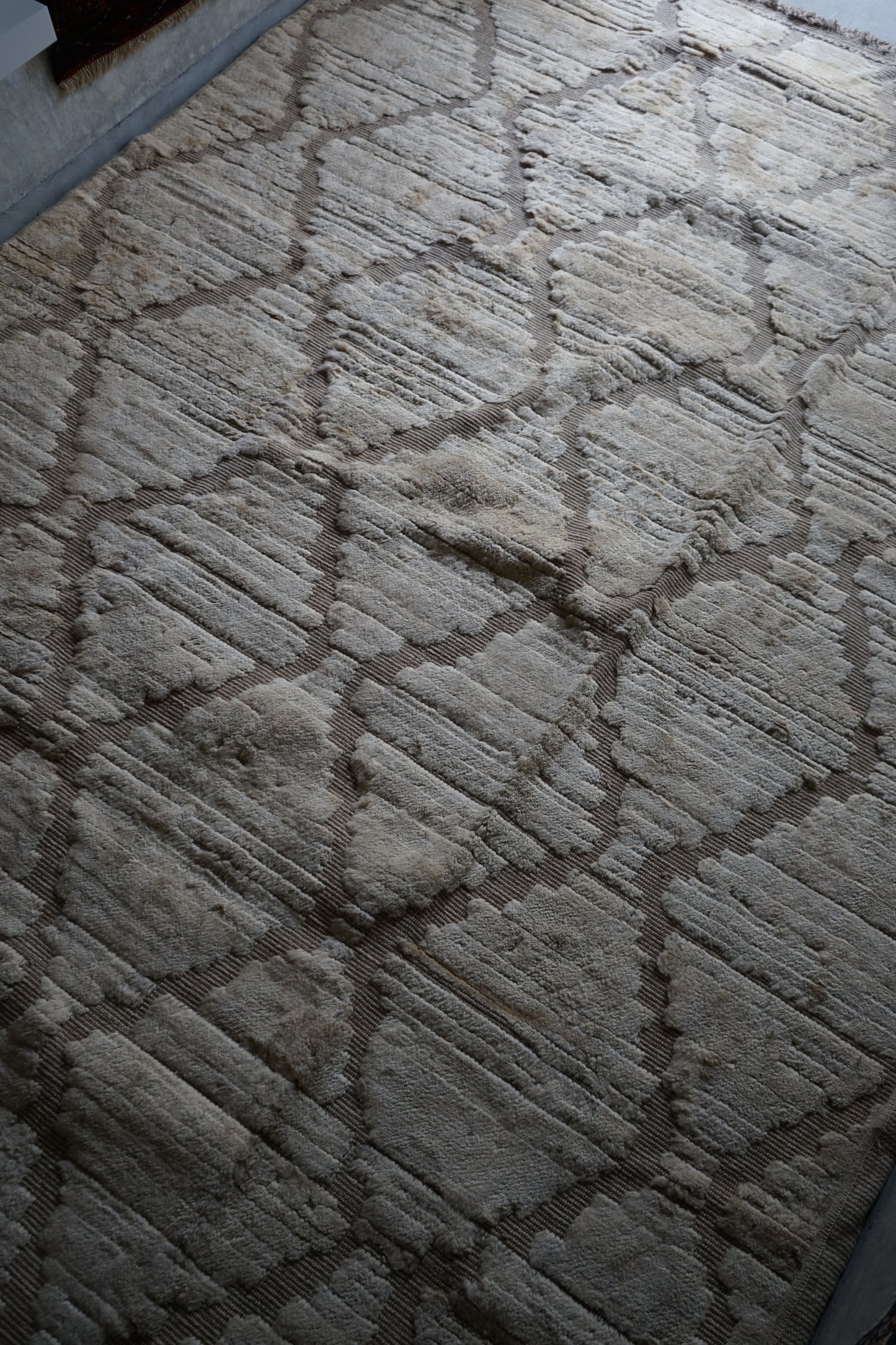 店頭販売 ORIGINAL IRAN QASHQAI KILIM LIVING MAIN SIZE " DIAMOND " 300 × 200 cm