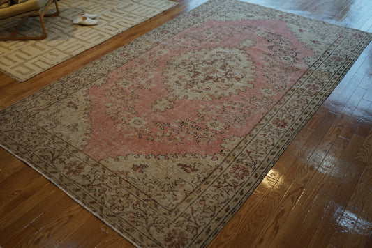 Türkiye Old Isparta Pink 1970年代 312 × 182 cm No.TR25266