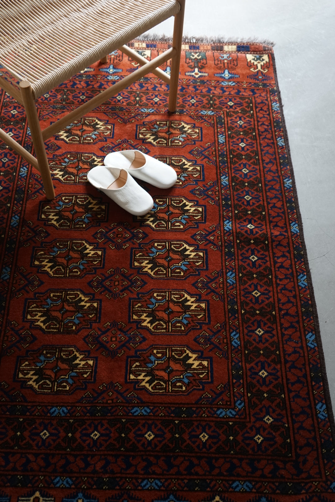 店頭販売 Türkiye Old Turkmen 1950年代 189 × 114 cm No.TR25249